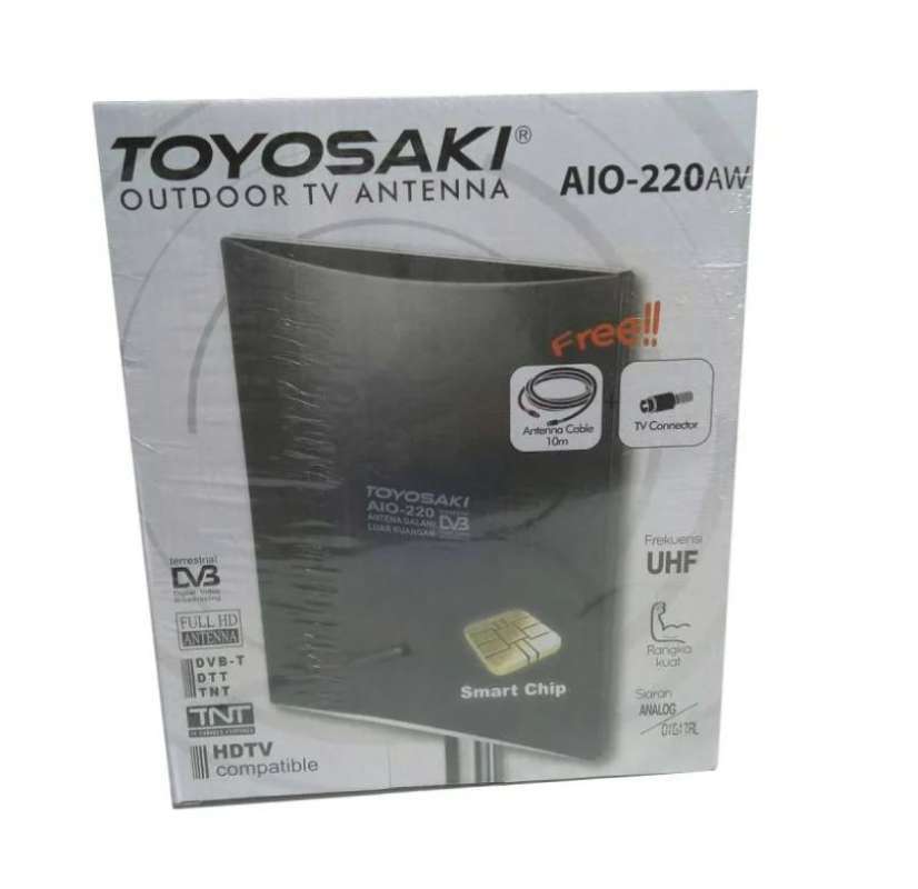 Jual Antena TV Toyosaki A10-220 Outdoor Indoor Digital Analog Original  Online Desember 2020 | Blibli