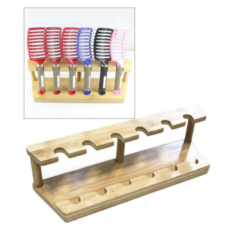 Promo Wooden Hair Brush Comb Holder Display Rack Hair Styling Brush Shelf Salon Use Diskon 29% di Seller Homyl - China | Blibli Promo Wooden Hair Brush Comb Holder Display Rack Hair Styling Brush Shelf Salon Use Diskon 29% di Seller Homyl - China | Blibli