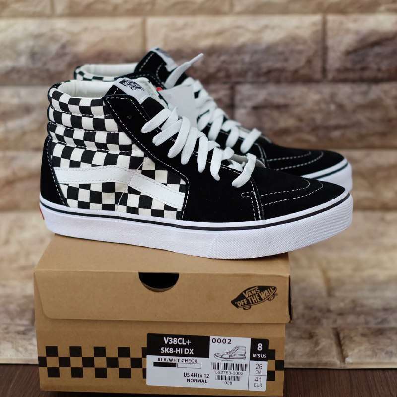 harga vans sk8 hi black