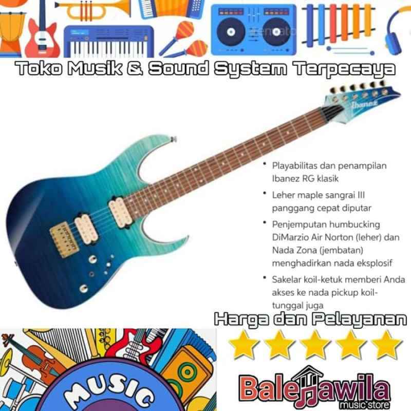 Jual Gitar Elektrik Ibanez Rg421hpfm Rg 421 Hpfm Original Ibanez High Performance Rg421hpfm Electric Guitar Original Online November 2020 Blibli