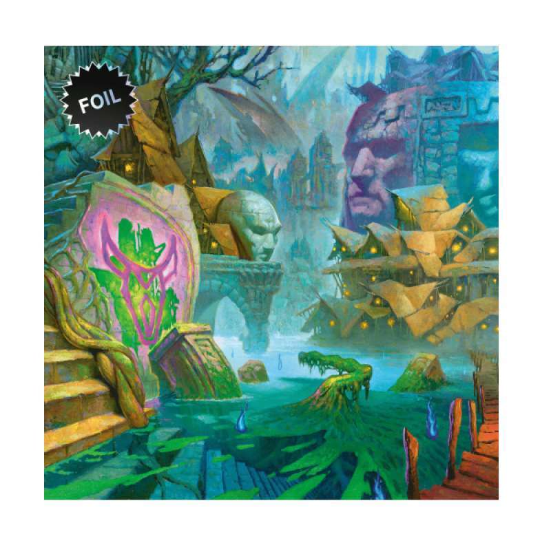 Promo Mtg Secret Lair X Post Malone: The Lands Foil Edition