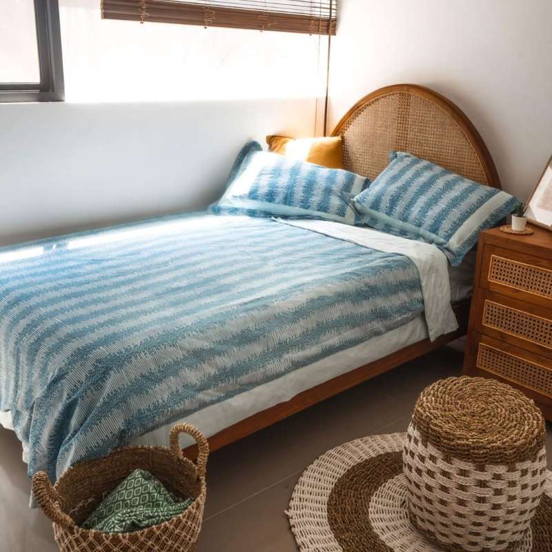 Jual Bima Maya Batik Series Bedding, Organic Cotton Headboard Indonesia