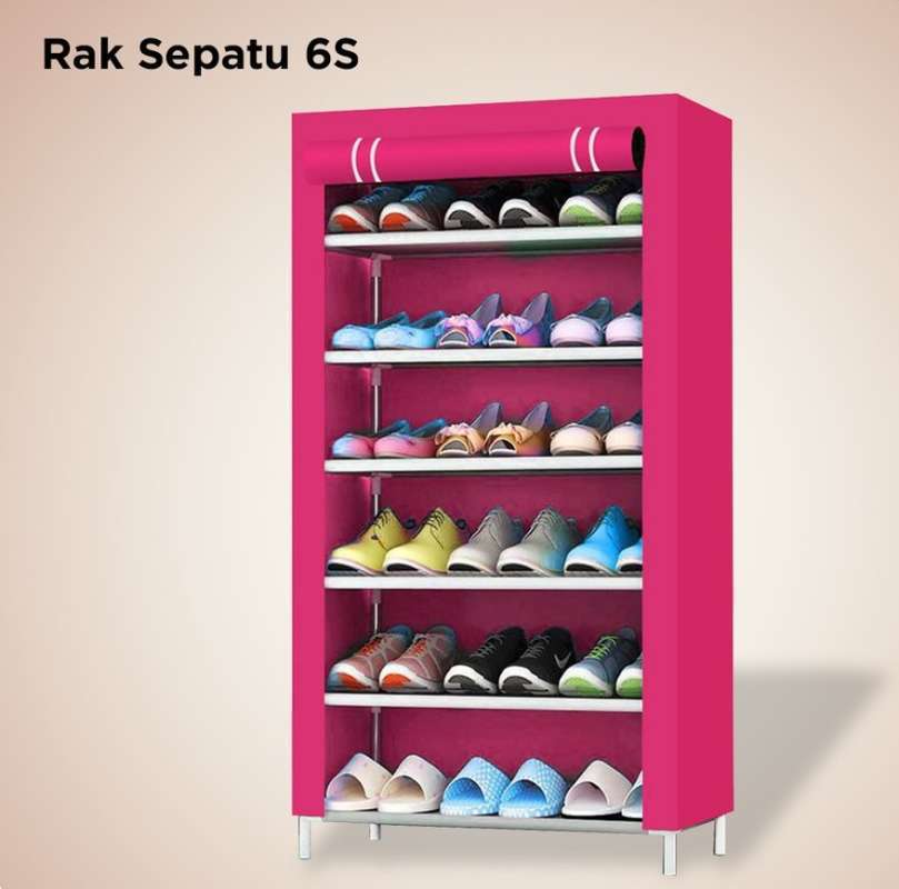 Jual Goto Kasa Rak Sepatu Kain Portable Susun Shoes Rack Lemari Serbaguna Online November 2020 Blibli