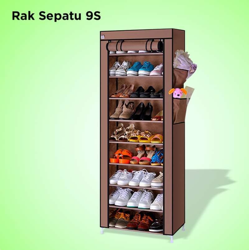 Jual Goto Kasa Rak Sepatu Kain Portable Susun Shoes Rack Lemari Serbaguna Online November 2020 Blibli