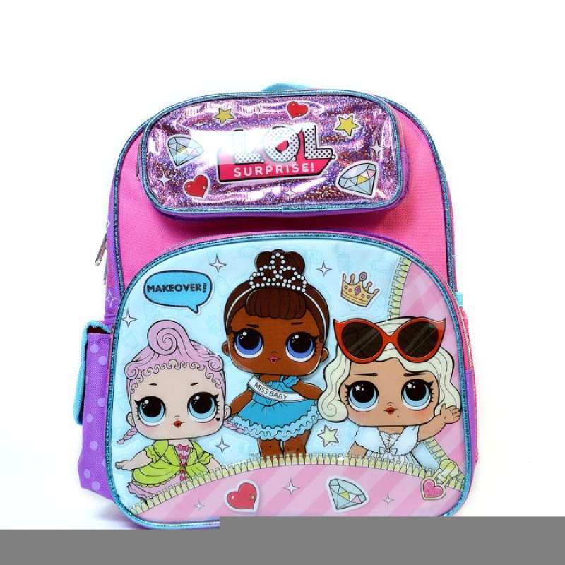 Lol Surprise Tas Ransel Anak Original 12 Lol Zipper A14343