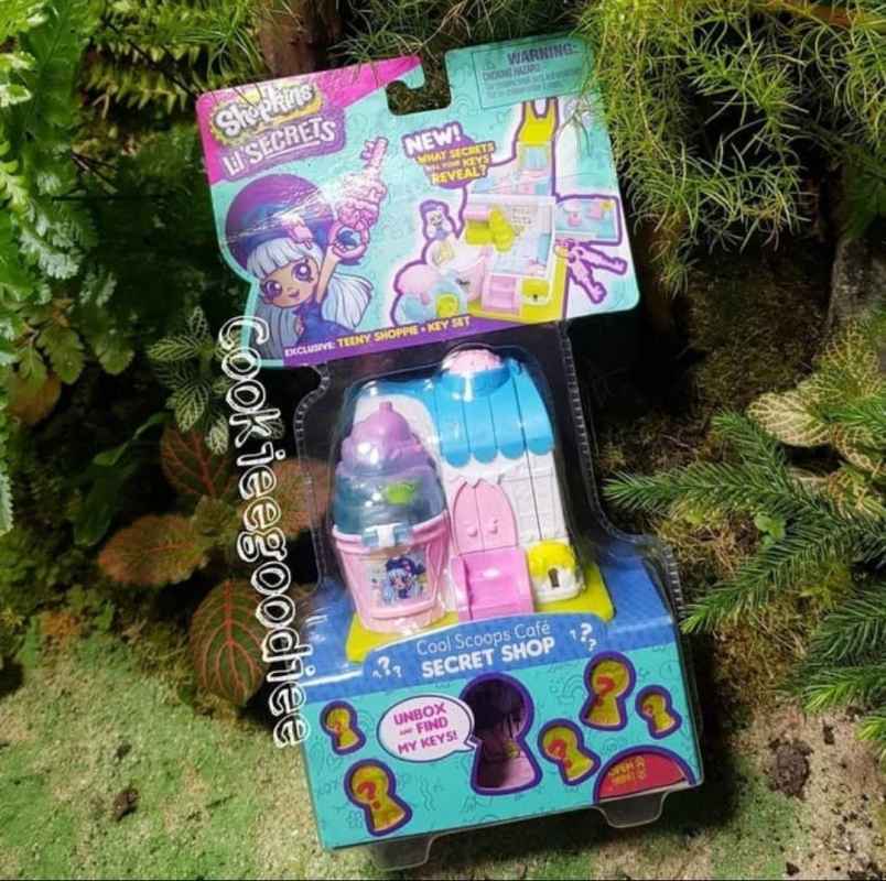 Jual Shopkins Lil Secrets Mini Playset Cool Scoops Cafe di