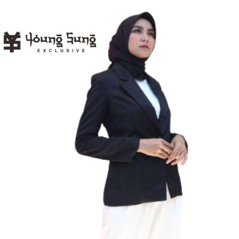 Blazer formal wanita on sale