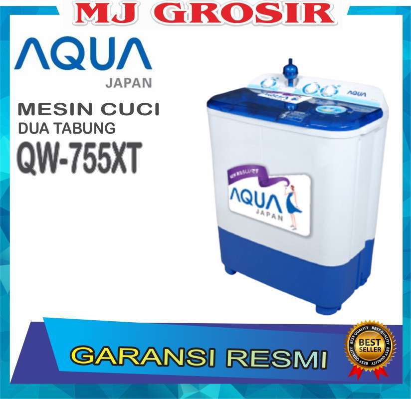 Jual Mesin Cuci Aqua Japan Qw755xt 7kg 2 Tabung 755xt 7 Kg 755 Xt Online April 2021 Blibli Beli mesin cuci aqua langsung dengan harga terbaru 2020 terbaik dari supplier,pabrik, importir, eksportir dan distributor. mesin cuci aqua japan qw755xt 7kg 2 tabung 755xt 7 kg 755 xt