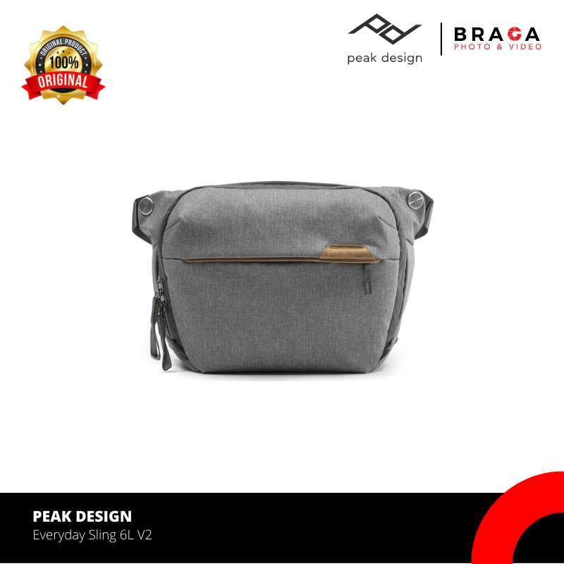 Braga Photo Video Peak Design BEDS-6-AS-2 Everyday Sling 6L V2 Ash