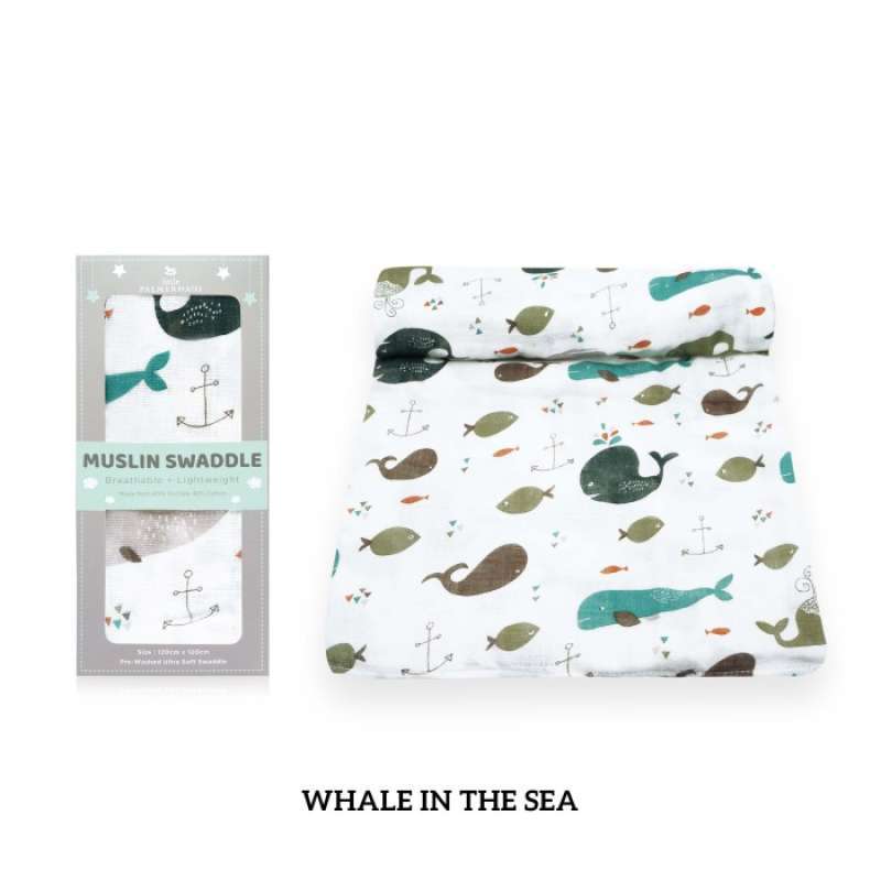 muslin swaddle little palmerhaus