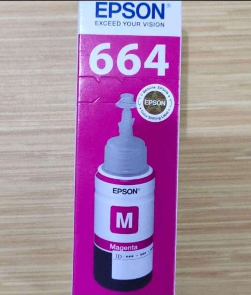 Jual Tinta Epson 664 MAGENTA (L100) di Seller Abadiprintstore - Kota Medan,  Sumatera Utara | Blibli