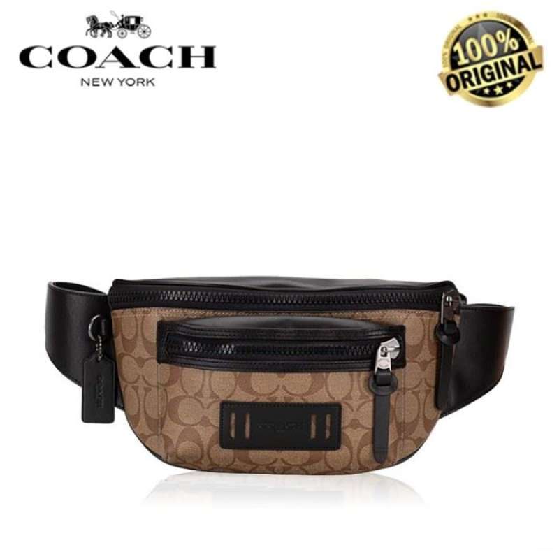 Jual Coach Terrain Men Signature Belt Bag Khaki Original 100 Murah Mei 2021 Blibli