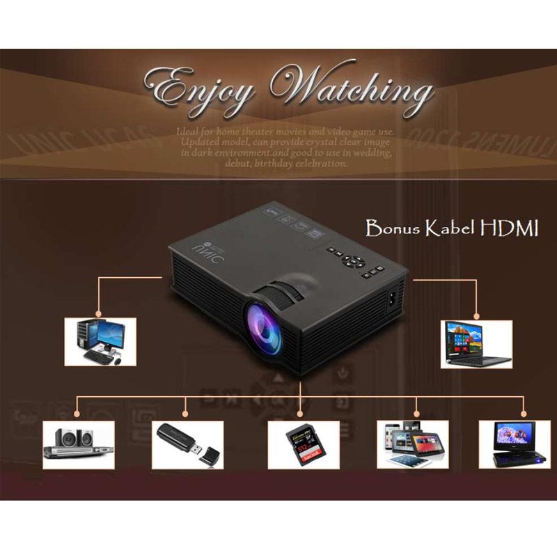 U45 pro Home Theater multimedia Mini Portable HD 1080p proyector LED U45 pro Home Theater multimedia Mini Portable HD 1080p proyector LED