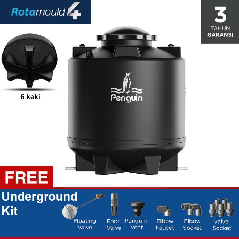 Penguin Tangki Air Tandon Toren Pendam Penguin 2800 Liter Tq 300 Terbaru Juli 2021 Harga Murah Kualitas Terjamin Blibli