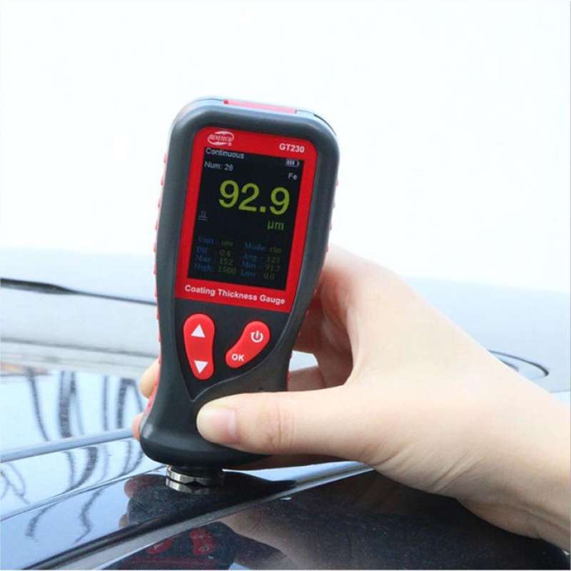 Coating Film Thickness Gauge Benetech GT230 Paint Meter Tester Cat GT-230 GT 230
