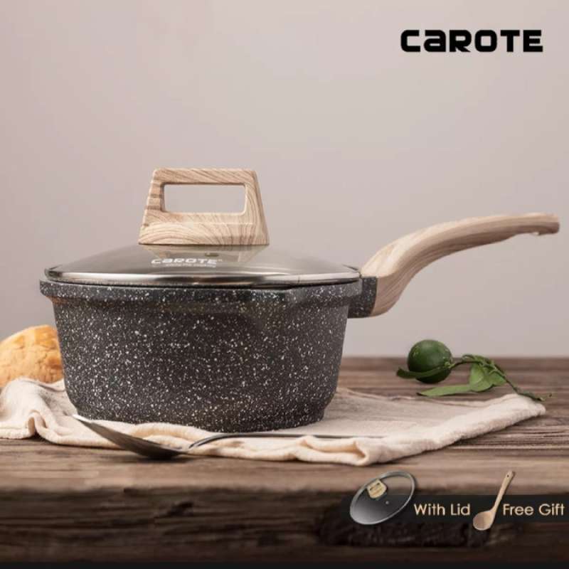 Promo Carote Sauce Pan With Lid 16 cm Diskon 20% di Seller Y-Shop