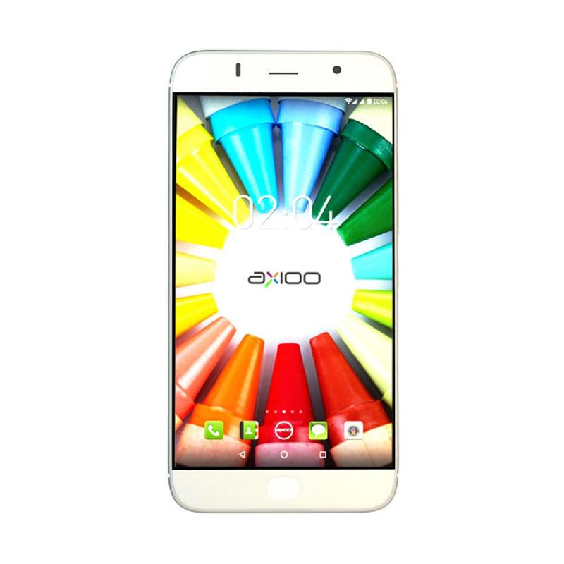 Axioo Picophone M5 Smartphone - Gold [8 GB/1 GB]