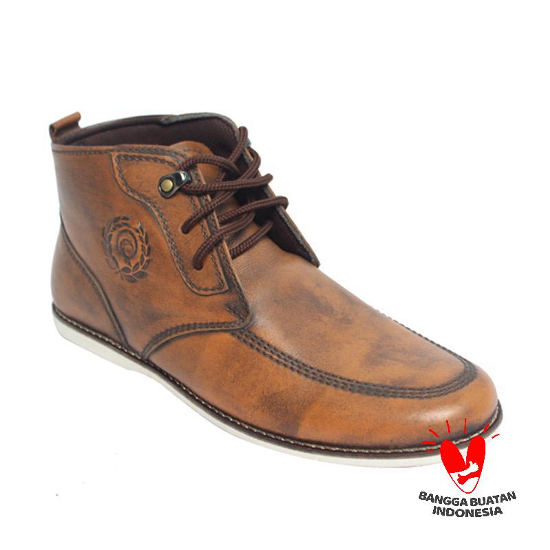Raindoz RMP 069 High Light Casual Sepatu Pria - Brown