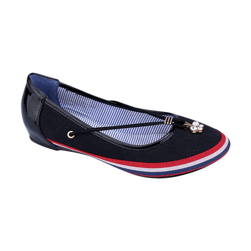 Catenzo KR 058 Slip on Woman Shoes - Black
