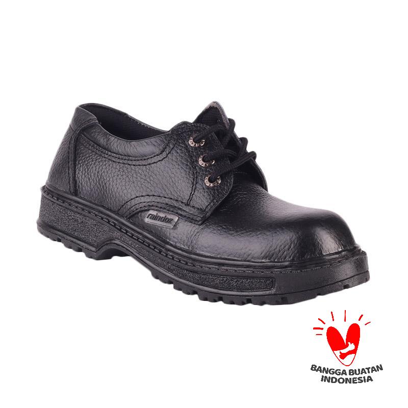 Raindoz Reptans RLI 001 Safety Boots Sepatu Pria - Hitam