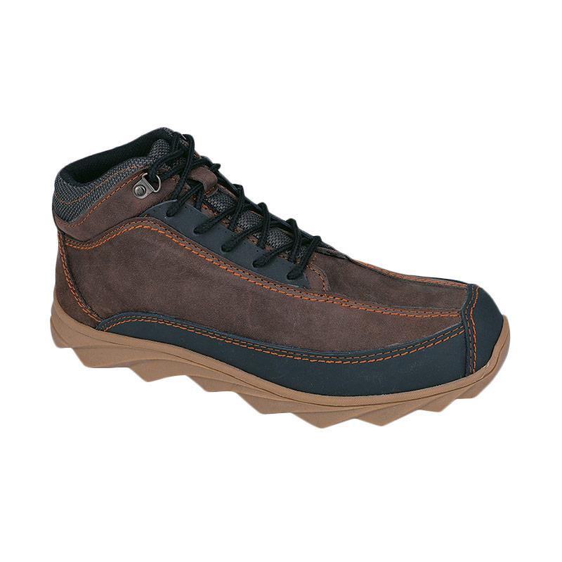 Syaqinah 247 Sepatu Boots Pria - Coklat