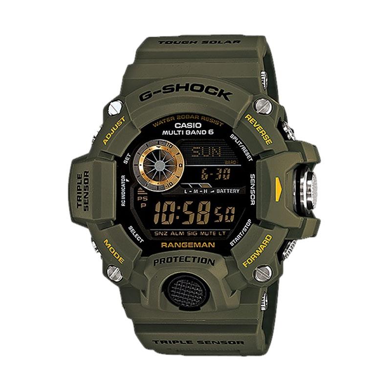 Jual Casio G-Shock RANGEMAN Jam Tangan Pria GW-9400-3DR - Army Green di  Seller Gudang Jam - Kota Bandung, Jawa Barat | Blibli