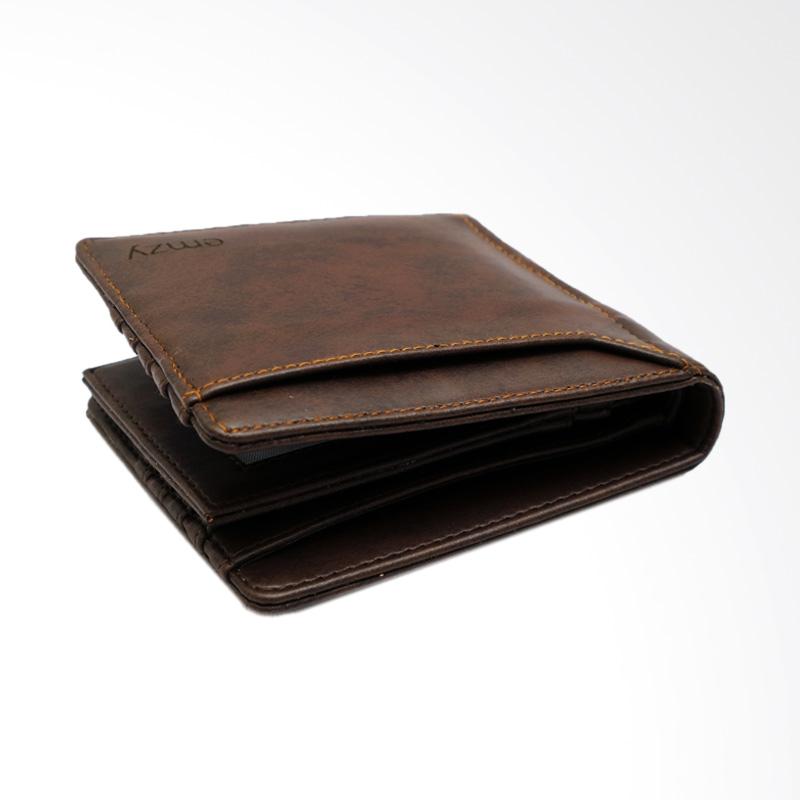 Emzy Wallet Osmond Dompet Pria - Coklat