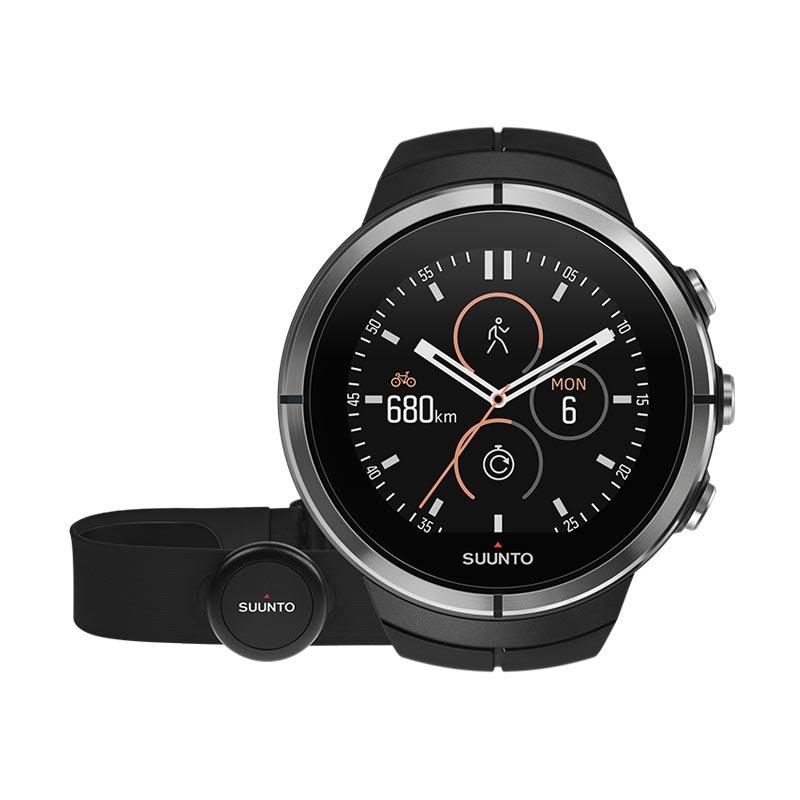 Suunto Spartan Ultra Black HR SS022658000 Jam Tangan Sport