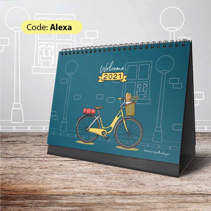 Jual Kalender 2021 Alexa Planner Calendar Online Februari 2021 Blibli