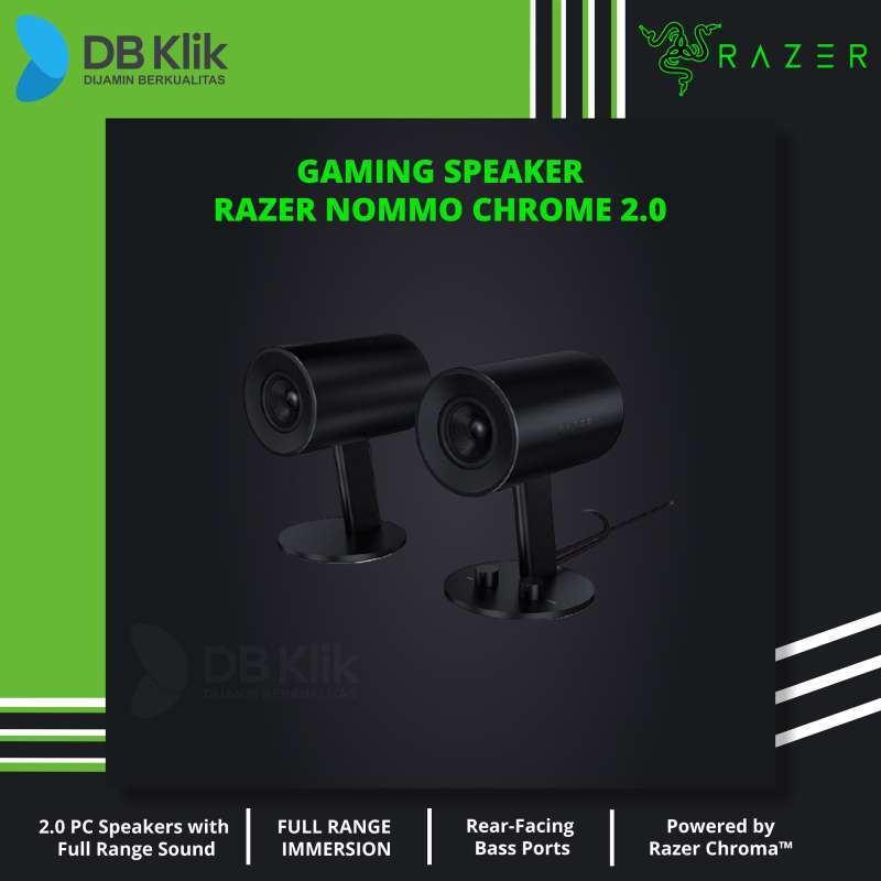 Jual Speaker Razer Nommo Chroma 2.0 for Gaming Razer Nommo Chroma 2.0 di  Seller DBklik SURABAYA Official Store DBKlik Surabaya Kota Surabaya  Blibli