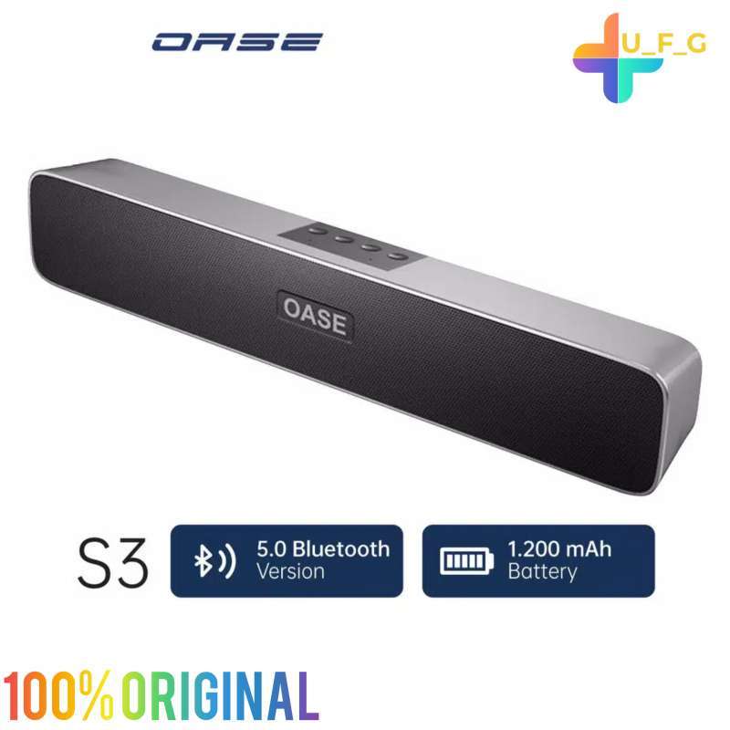 Jual Oase Bluetooth Speaker S3 Long Lasting Battery Clear Audio Aux Radio Online Februari 2021 Blibli