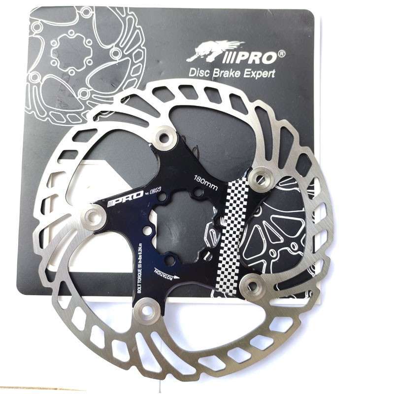 Rotor disc brake sepeda Clearance