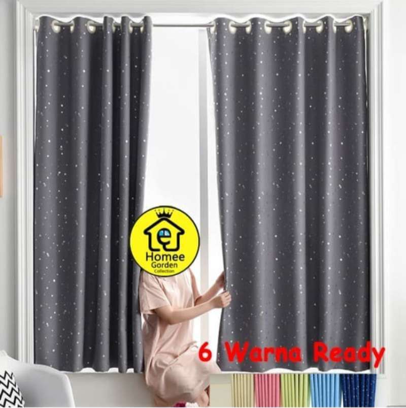 Gorden Blackout Minimalis Tirai Jendela Minimalis Horden Tirai Anak L135xt150 Terbaru Juli 2021 Harga Murah Kualitas Terjamin Blibli