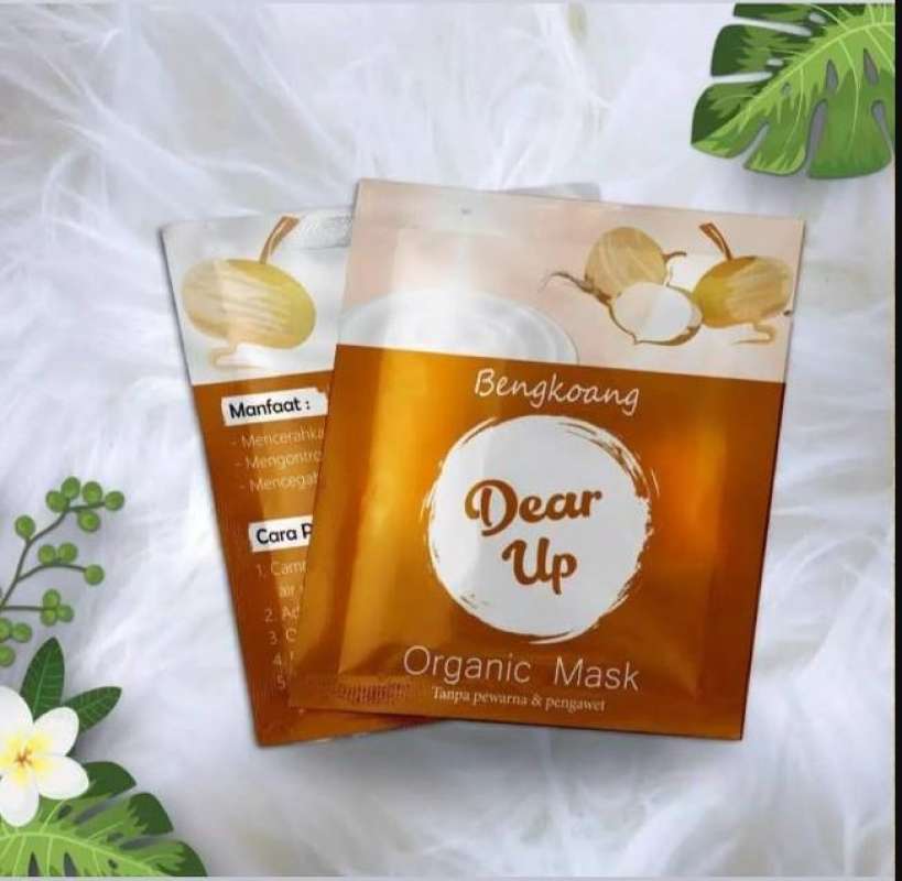 Jual Bpom Dear Up Masker Organik Masker Wajah Repack 10gram Bengkoang Online April 2021 Blibli
