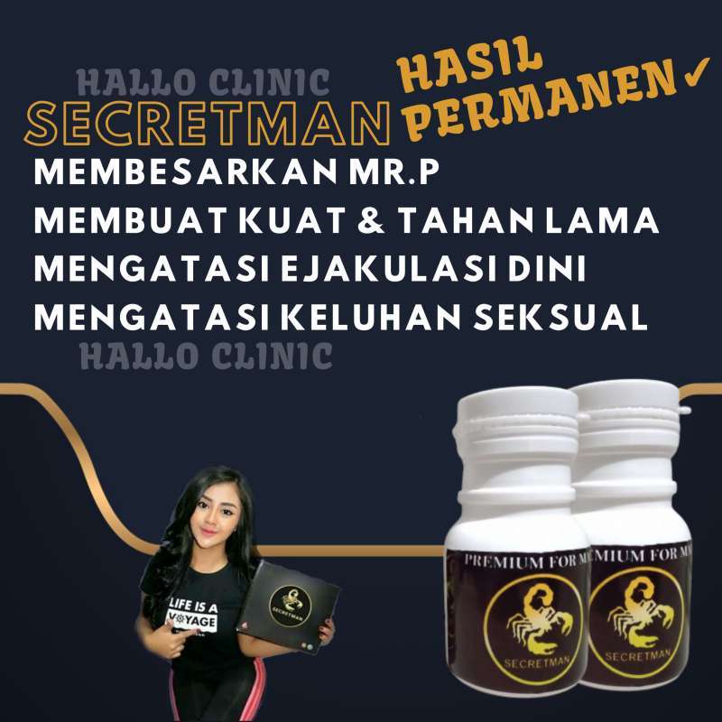 Jual Secretman Kapsul Obat Kuat Pria Pembesar Tahan Lama Khusus Vitalitas Pria Original Indonesia Transparan Di Seller Rahasia Pria27 Kab Bandung Jawa Barat Blibli