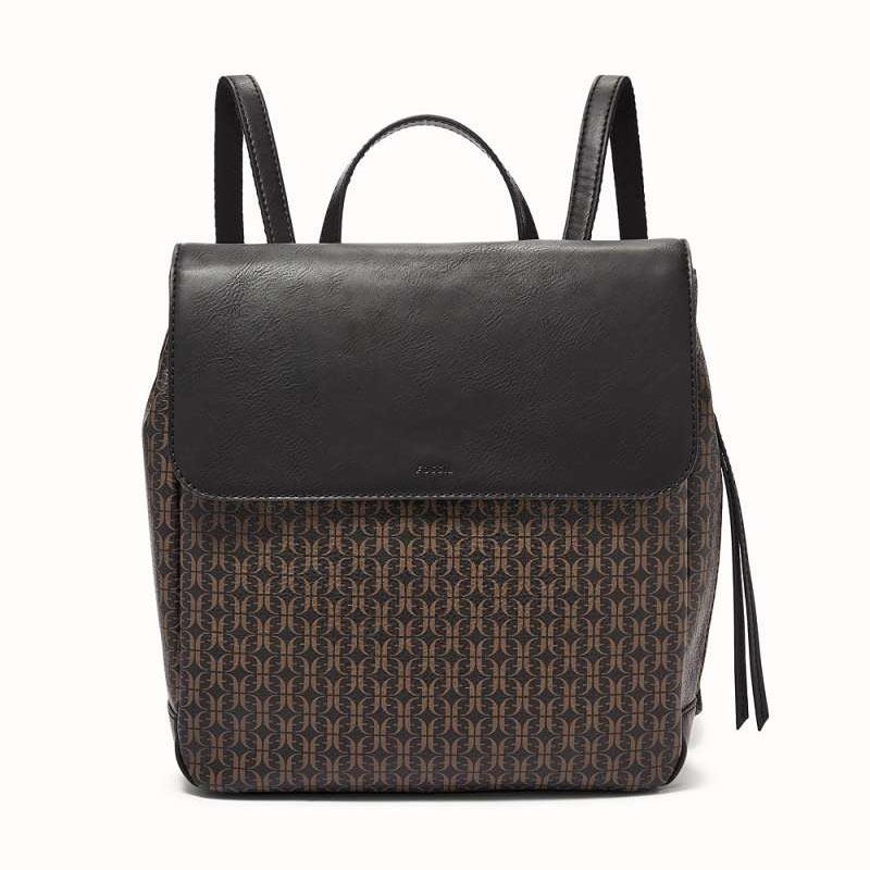 Fossil claire backpack black hot sale