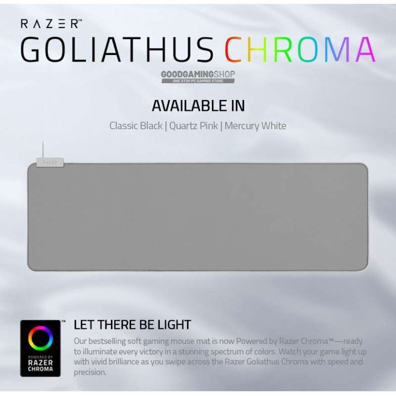 Jual Razer Goliathus Chroma Extended Gaming Mousepad Online Maret 2021 Blibli Ada pertanyaan tentang razer goliathus extended chroma quartz. razer goliathus chroma extended gaming mousepad