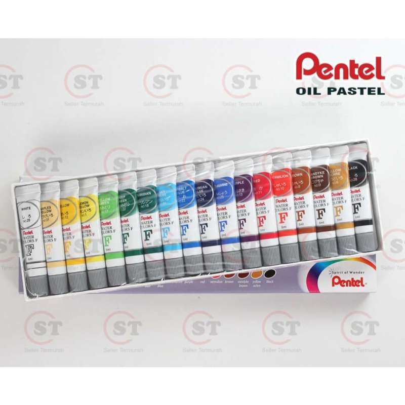 Jual Pentel Water Colours 18 Warna Kreativitas Anak Melukis Cat Air Pentel Wfrs 18 Colors Murah Mei 2021 Blibli