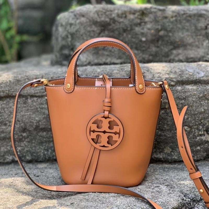 Jual Tory Burch Miller Bucket Bag Aged Camello ORIGINAL