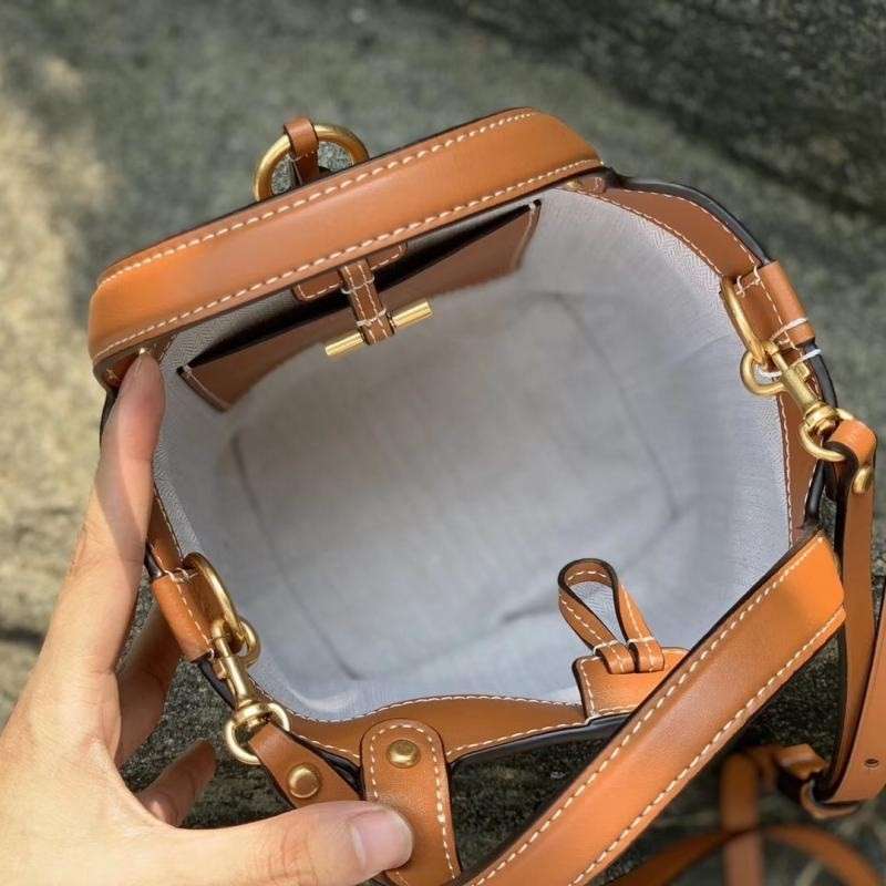 Jual Tory Burch Miller Bucket Bag Aged Camello ORIGINAL