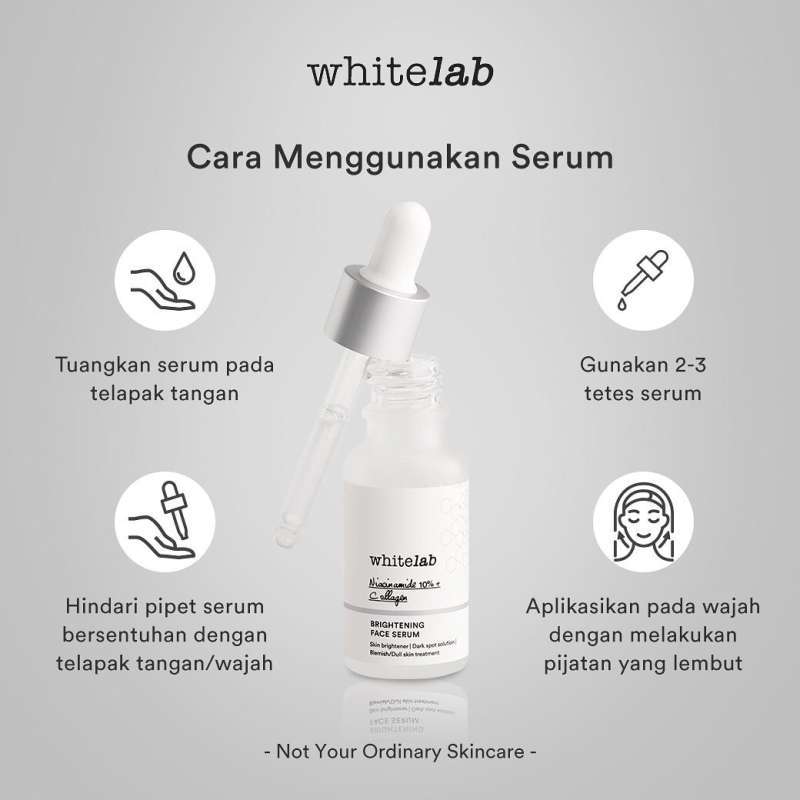 white lab brightening serum