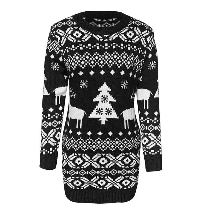 Christmas Dress Jumper Sweater 
