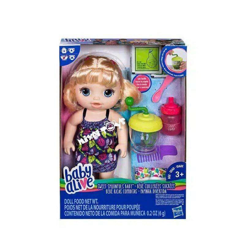 Baby alive online spoonfuls blonde