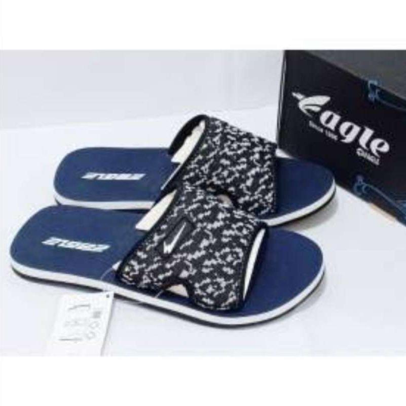 Jual sandal EAGLE SUMMER selop pria SIZE 38 43 ORIGINAL Navy 38