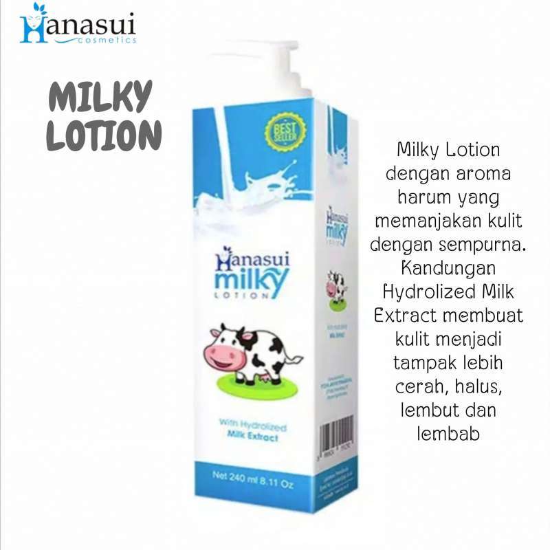 Hanasui 2025 milky lotion