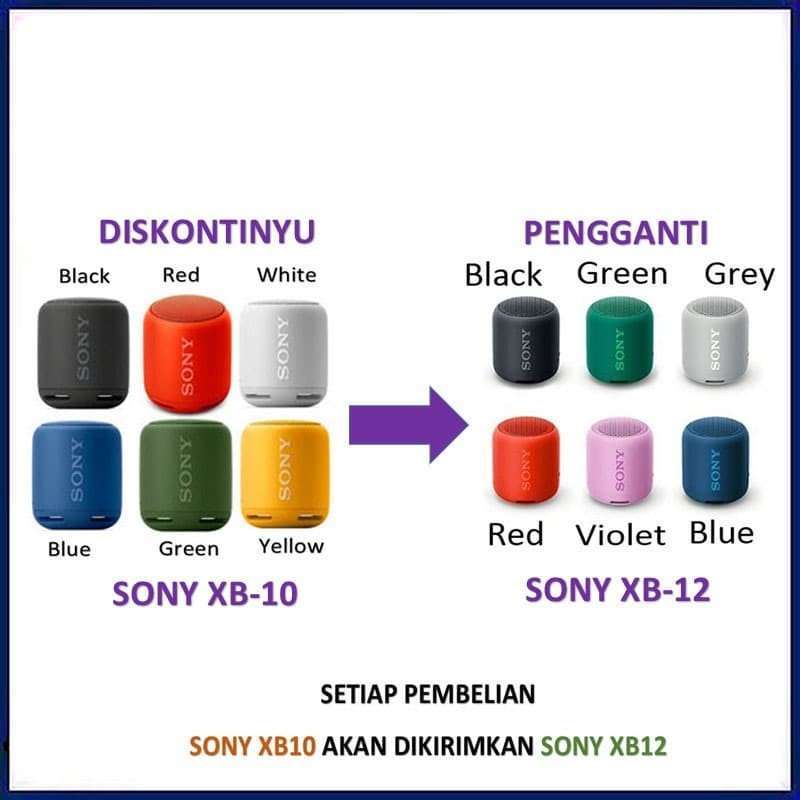 Jual Sony Extra Bass Bluetooth Speaker Portable Srs Xb10 Srs Xb10 Online Februari 2021 Blibli