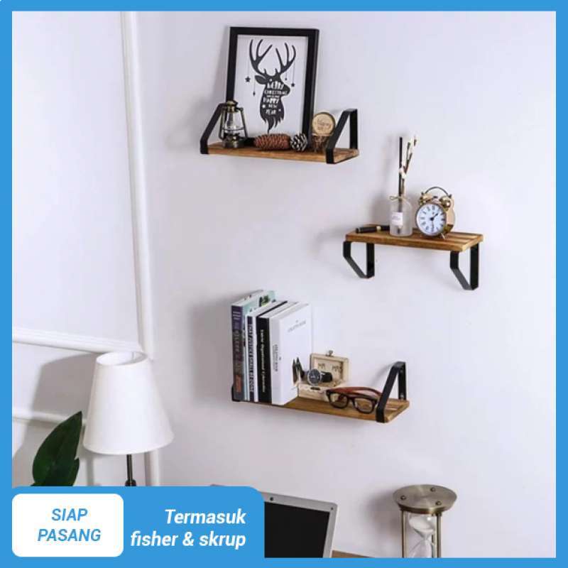 Jual Rak Dinding Hiasan Simple Minimalis Murah Estetik Kamar Tidur Dapur Ruang Tamu Modern Online Maret 2021 Blibli Desain rumah minimalis dengan furnitur yang sangat sedikit dan sederhana telah membuat kagum banyak orang. rak dinding hiasan simple minimalis murah estetik kamar tidur dapur ruang tamu modern