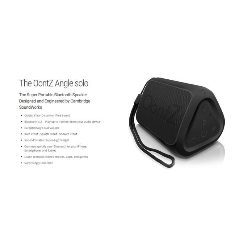 Jual Oontz Angle Solo Super Portable Wireless Bluetooth Speaker Online Februari 2021 Blibli