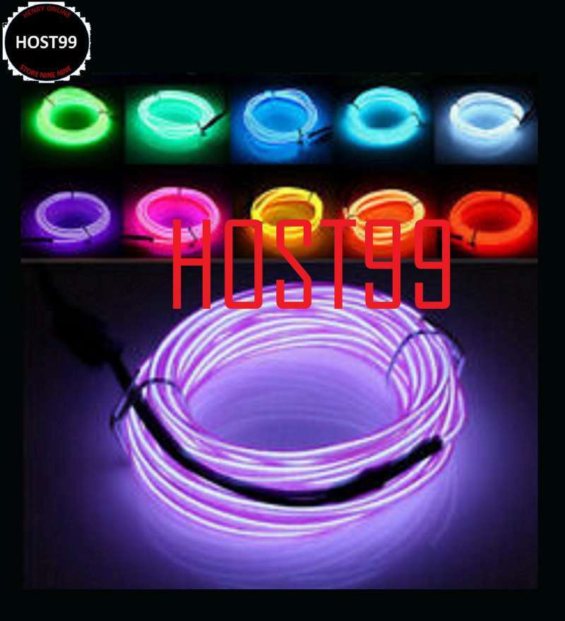 Jual Paket Inverter Socket Ac12 Wire 19 Meter Flexible Led Neon Elwire Online Januari 2021 Blibli