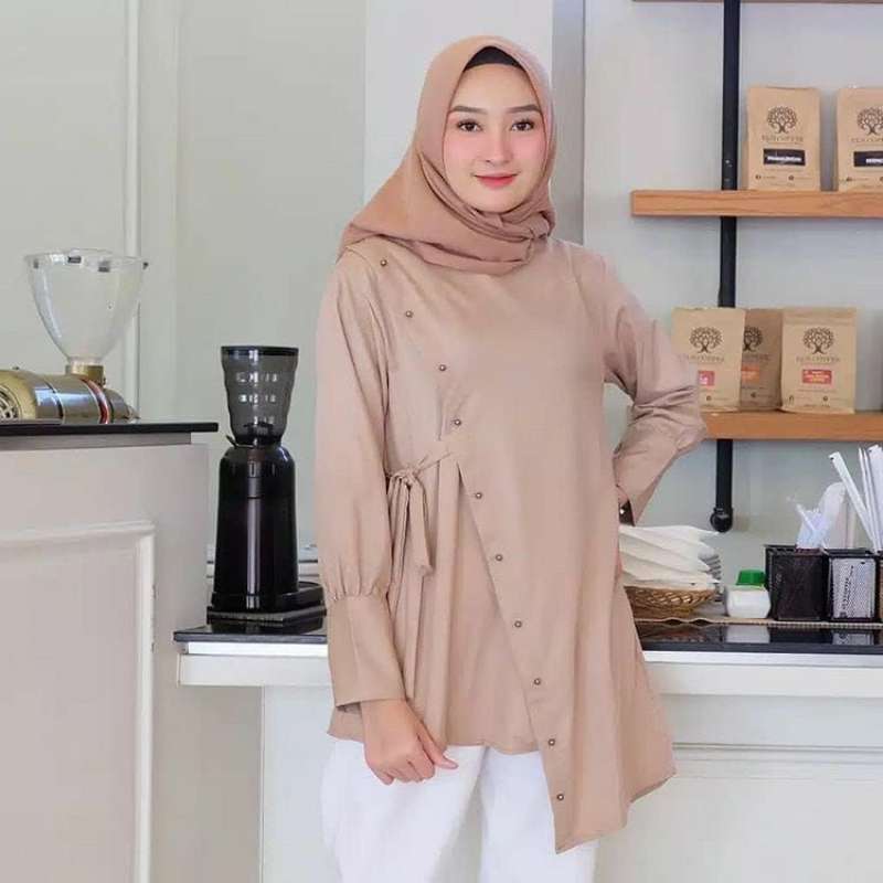 Tunik Wanita Terbaru Kekinian Atasan Toyobo Import Tunik Rosalia Atasan Terbaru Blouse Wanita Kekinian Terbaru Agustus 2021 Harga Murah Kualitas Terjamin Blibli
